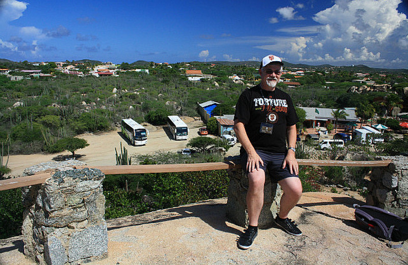 Chris atop Casabari rock formation