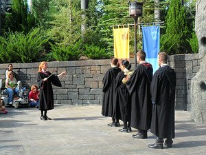 The Hogwarts choir