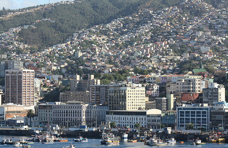Our departing Shot of Valparaiso