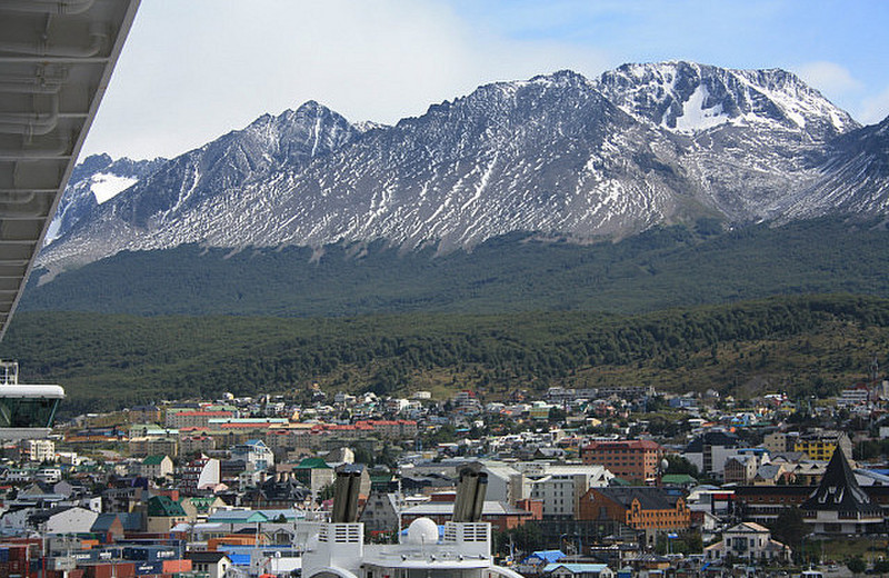 Ushuaia from the Star Princess