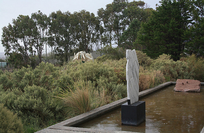 The garden of the EcoCentro in Puerto Madryn