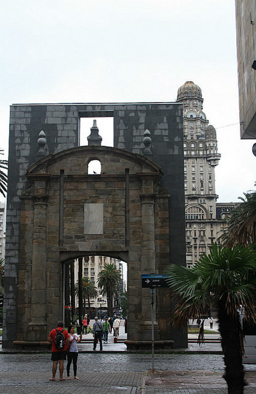The old town gate, Montevideo