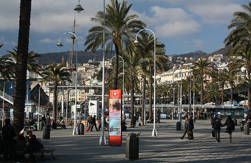 The waterfront at Genoa