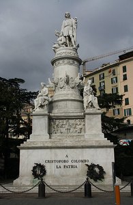 Christoforo Colombo statue, Genoa