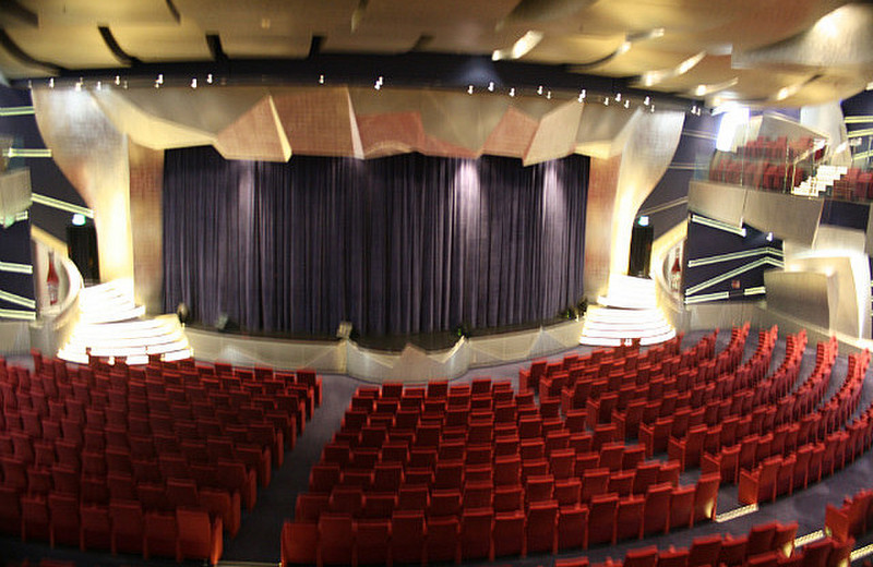 The teatro of the MSC Splendida