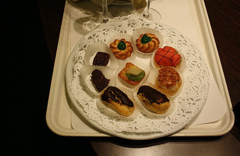 Nine Petit fours (before they became eight!!)