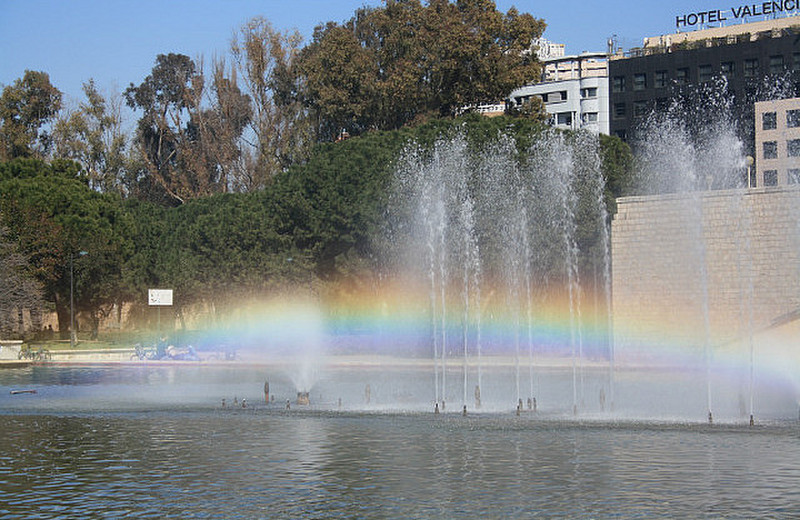 Rainbow in the Jardin del Toria