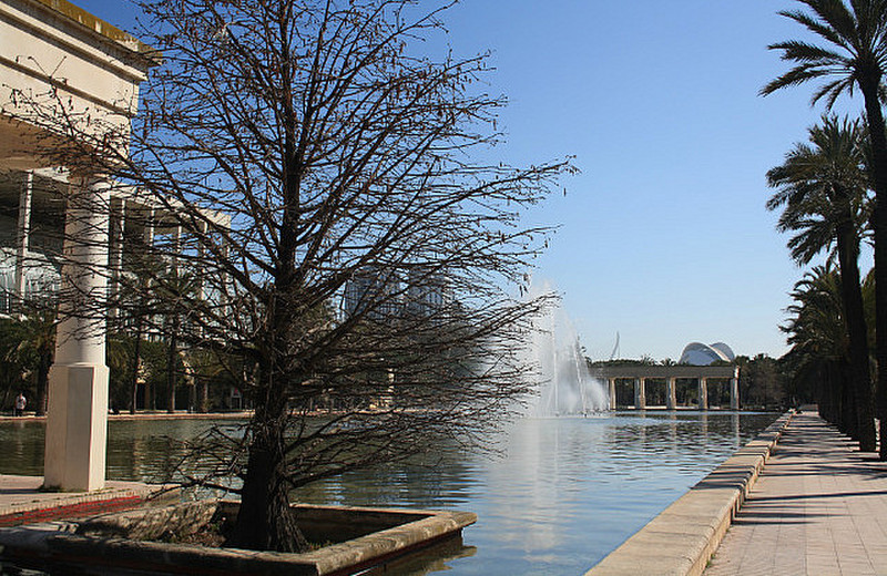 Jardin del Toria fountains