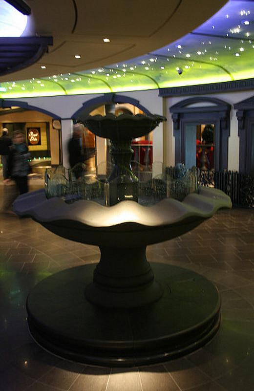 The fountain, Piazzetta,MSC Splendida