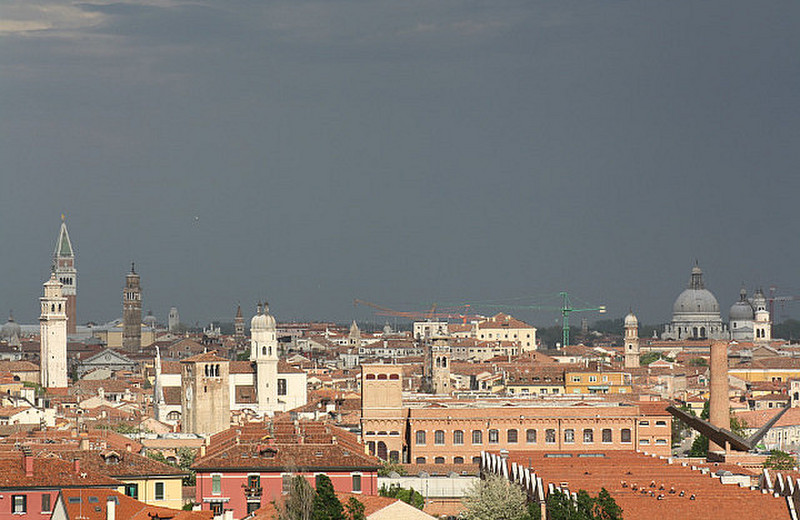 The Venetian sky line