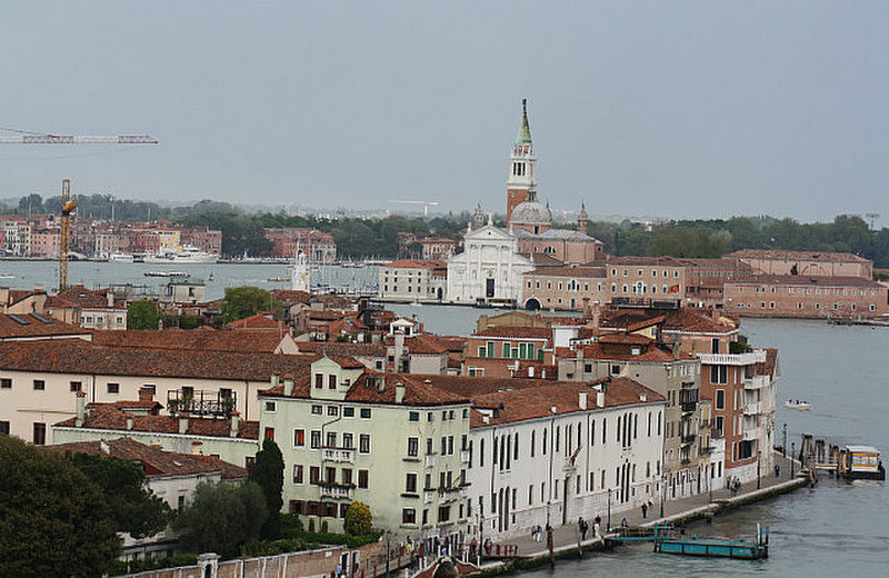 The mouth of the Grand Canal, Venice