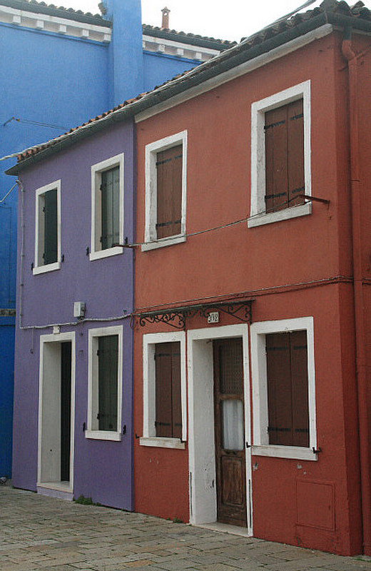 The odd looking &#39;purple&#39; facade