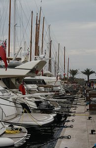 The marina, Cannes
