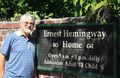 Hodgson visits Papa Hemingway