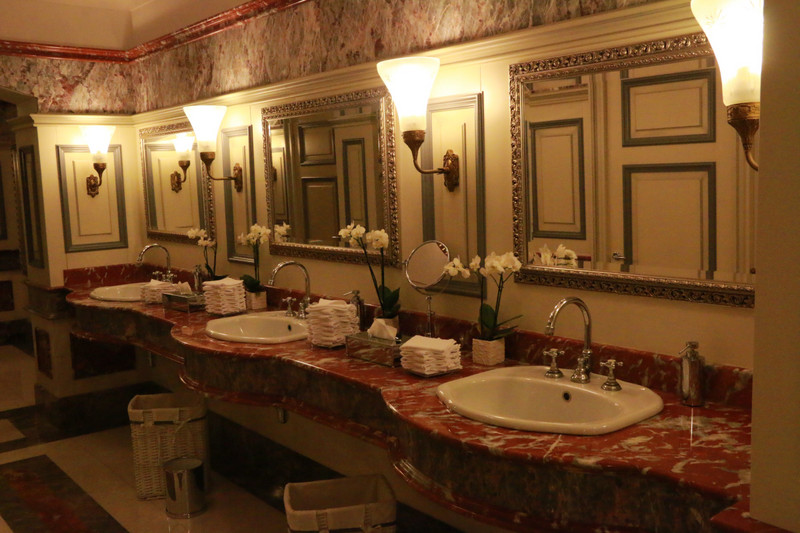 The historic washbasins