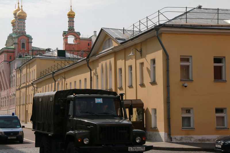 Just another street inside the Kremlin