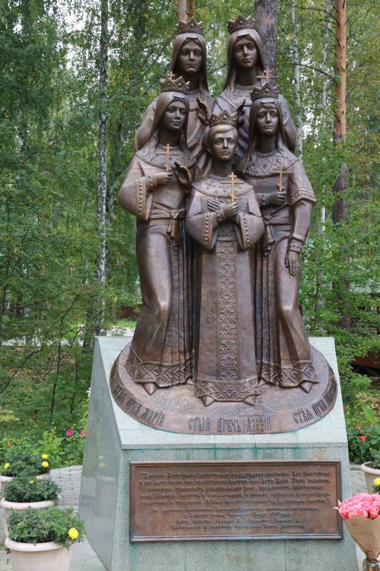 Monument to the Romanovs at Ganina Yama