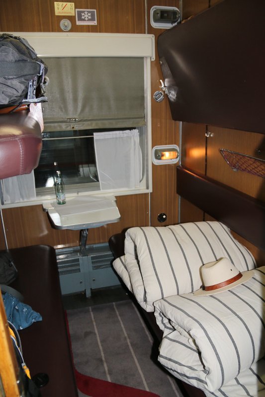 Our little cell for the next three nighs