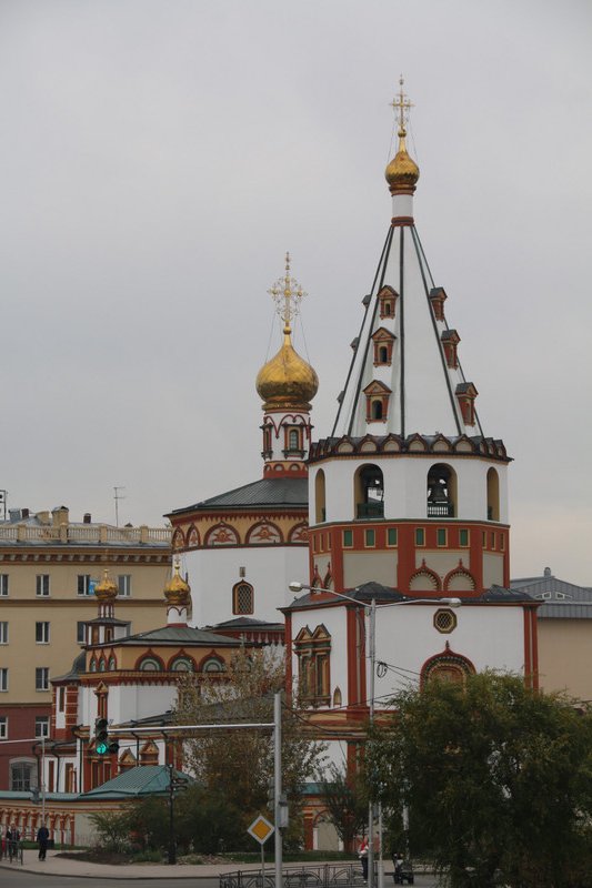 The Epiphany church at Irkutsk Eastern Siberia