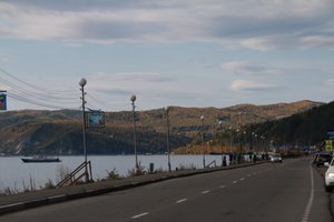 The shores of Lake Baikal