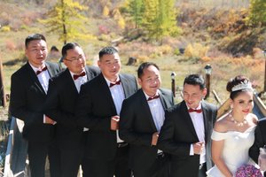 ...five Mongolian best men