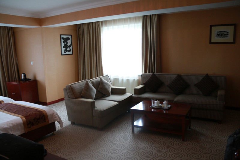 Our suite at the Platinum hotel