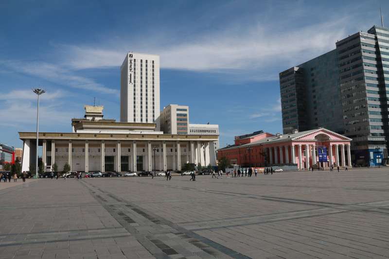Red Square in Ulaan Baatar