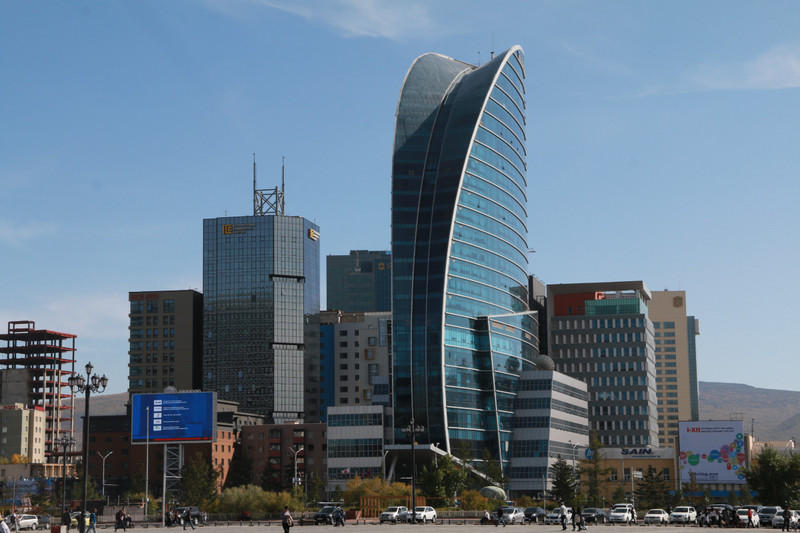 Some of the newest Ulaan Baatar buildings