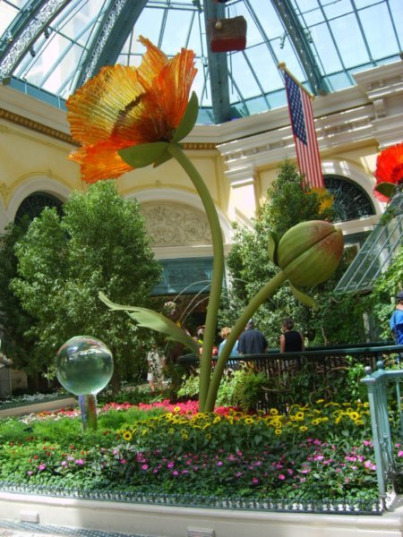 Bellagio 8- glass flowers