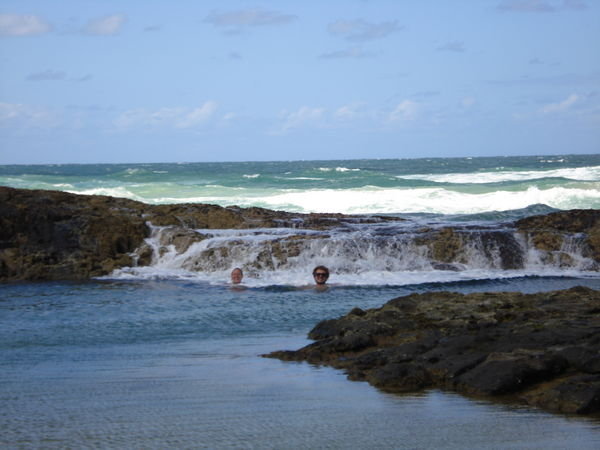 The Champagne pools