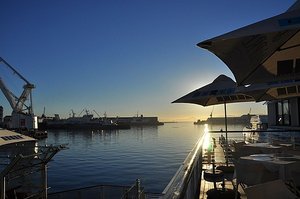 Dawn at Waterfront