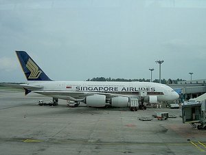 Our Singapore Airlines Jet
