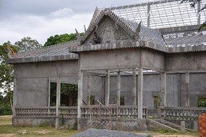 Temple under construction
