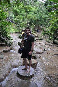 At Saiyok Noi Waterfall