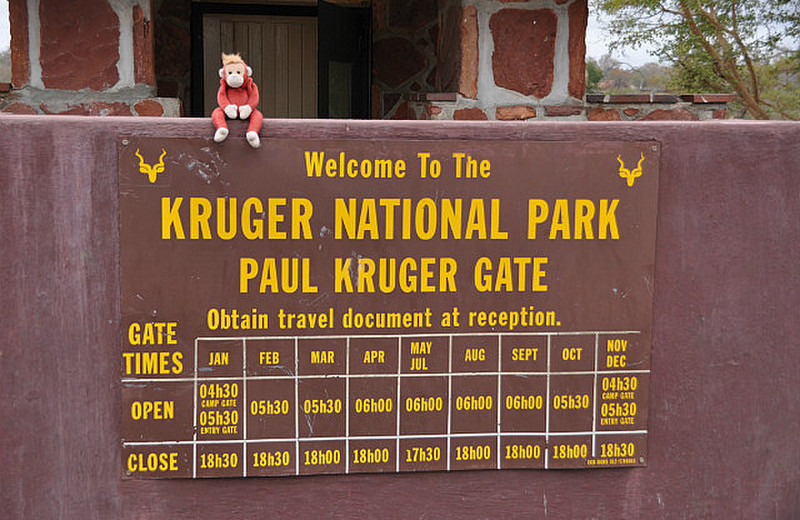 Bling at Kruger Gate