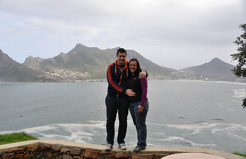 Nat and I on the way to Cape Point