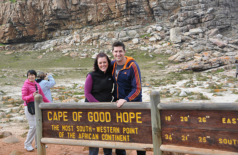 Nat and I @ The Cape of Good Hope