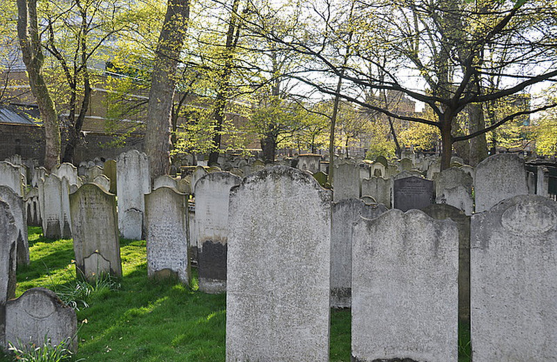 Nearby graveyard
