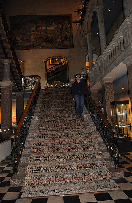 Bowes museum staircase