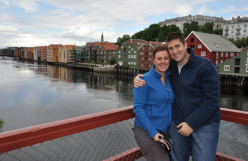 Nat and I Trondheim Canal