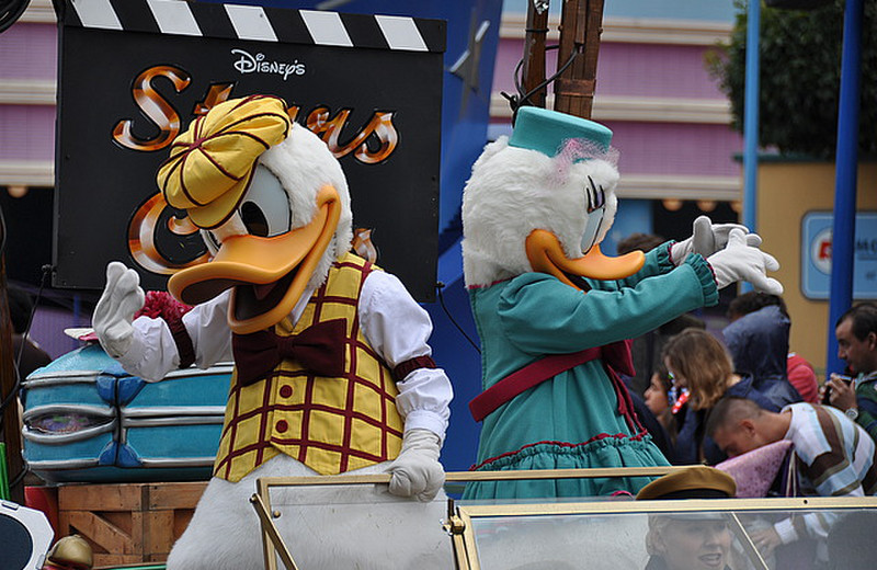 Disney Ducks Donald and Daisy
