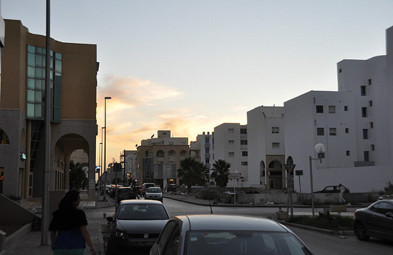 Nat walking Tunisia