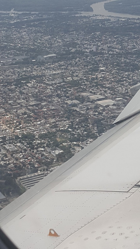 Wing view of BA
