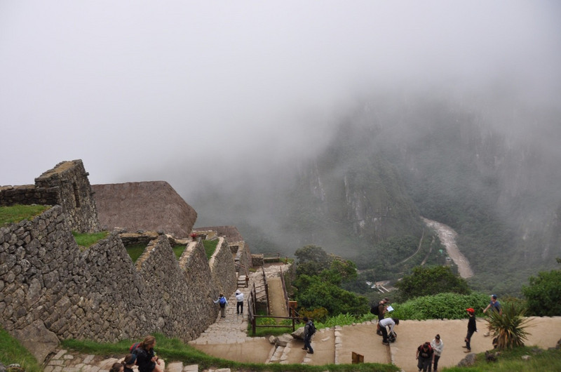 Machu Picchu Misty Morning