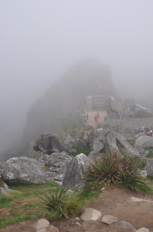Machu Picchu Misty Morning