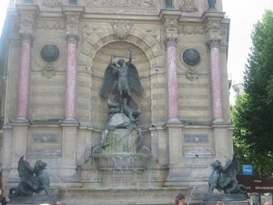 St Michel Statue