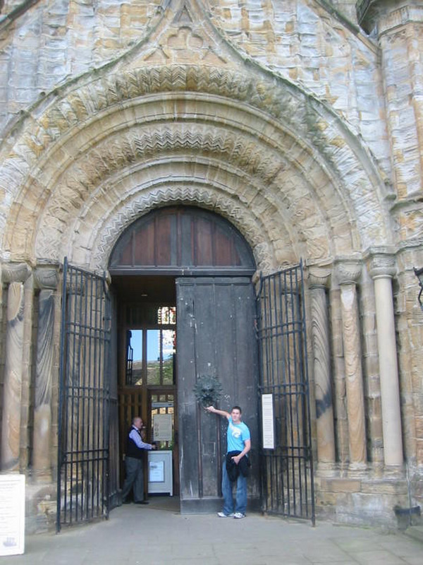 Doorway of Durham Cathedral