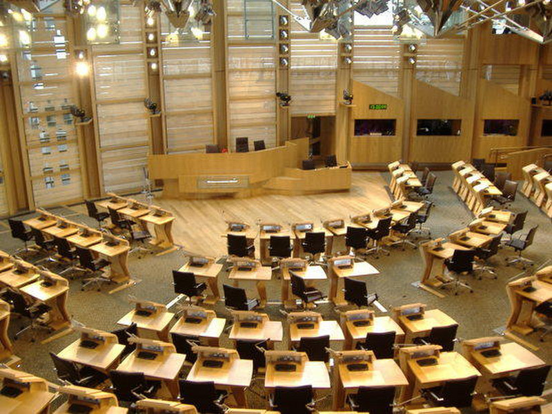 Government chamber Edinburgh