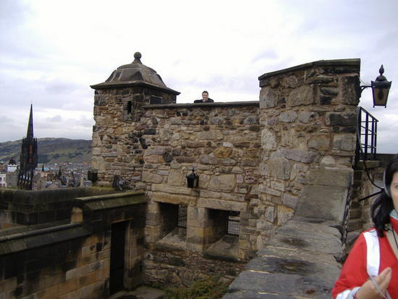 Me on Edinburgh Castle