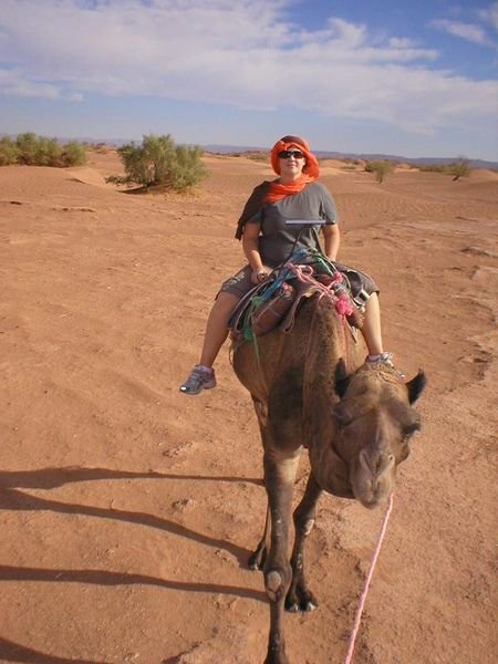Deidre on Her Camel